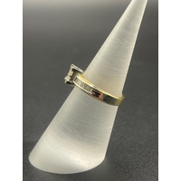 Ladies 18ct Yellow Gold Natural Diamond Cluster Ring