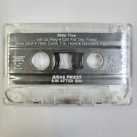 Judas Priest Sin After Sin Cassette Tape Heavy Metal Classic