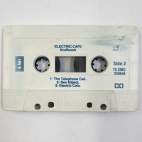 Kraftwerk Electric Cafe Cassette Tape Electronic Synth Pop Album