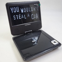 Thomson 7 Inch Portable DVD Player PDVD-702 Travel Home Car Movie Player