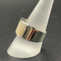 Ladies 925 Sterling Silver White Pearl Ring