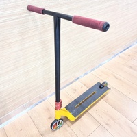 Custom Trick Scooter UrbanArtt 6 x 22 Inch Butter Yellow Deck Pro