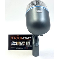 Shure Beta 52A-X Kick Drum Microphone Supercardioid Dynamic Mount