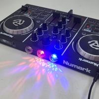 Numark Party Mix DJ Controller USB Powered Portable Mixer for PC Mac