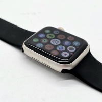 Apple Watch SE 2nd Gen 40mm Wi-Fi Starlight Aluminum Case Midnight Sport Band