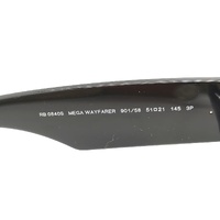 Ray-Ban Mega Wayfarer RB0840S Sunglasses in Black and Green 901/58 51 21 145 3P