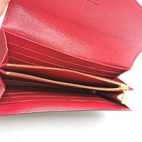 Louis Vuitton Sarah Wallet Monogram Coquelicot Lining with Dust Cover