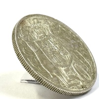 Australian 1966 50 Cent Coin Elizabeth II Round Silver Coin AU Mint