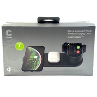 Comsol WCTA10 3 in 1 Wireless Charging Dock for iPhone AirPods Apple Watch