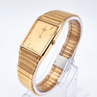 Seiko 5Y31-5040 RO Quartz Watch Stainless Steel Classic Analog