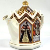 Sadler King Henry VIII and His Six Wives Vintage Ceramic Teapot England