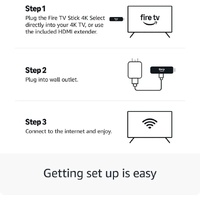 Amazon Fire TV Stick 4K 8GB WiFi 6 Streaming Media Player Alexa Voice