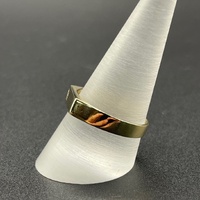 Mens 9ct Yellow Gold Diamond Signet Ring