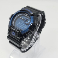 Casio G-Shock G-8900A Mens Black Blue Digital Watch Shock Resistant
