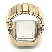 Fossil Raquel Women's Ring Watch ES5411 Gold Stainless Steel Quartz