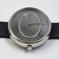 Georg Jensen Design Vivianna 322 Oval Watch with Diamonds Swiss Quartz