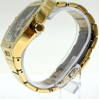 Guess Phoenix GW0456G3 Gold Square Green Dial Multifunction Mens Watch