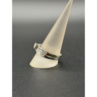 Ladies 18ct White Gold Diamond Bridal Ring Set