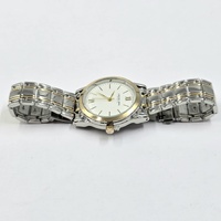 London Fog Camden 40mm Womens Watch LF024TTYG Gold Silver Bracelet