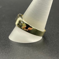 Mens 9ct Yellow Gold Signet Ring