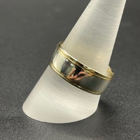 Mens 9ct Yellow Gold Wedding Band Ring