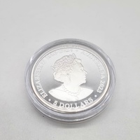 2023 $5 Emperor Penguin 1oz Silver Proof Coin Coloured Royal Australian Mint