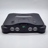 Nintendo 64 Console Charcoal Grey AUS PAL Version NUS-001(EUR) with Controller