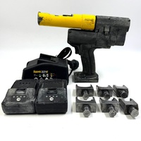 REMS R22 AU 22V Ax-Press 25 Battery Pressing Plumber Tool Set with 3 Heads, 2 Batteries & Case