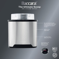 Baccarat The Ultimate Scoop Ice Cream Maker Frozen Dessert Maker