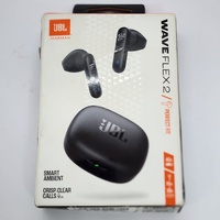 JBL Wave Flex 2 True Wireless Earbuds Black JBLWFLEX2BLK TWS IP54