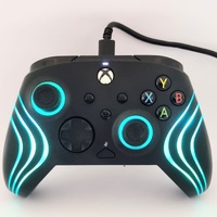PDP Afterglow Wave Wired Controller Black 049-024 for Xbox
