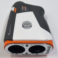 Bushnell Golf Tour V6 Shift Laser Rangefinder - PinSeeker with Visual JOLT, BITE Magnetic Mount & Slope Switch - White/Black/Orange
