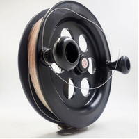 Vintage KP 9" Fishing Spool Reel Classic Sidecast Surf Fishing Reel