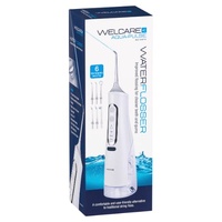 Welcare Aqua-Pulse Water Flosser with 6 Interchangeable Nozzle Tips