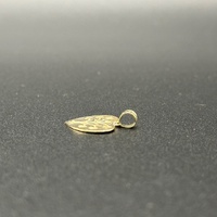 Ladies 9ct Yellow Gold Heart 'I LOVE YOU' Pendant