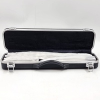 Huxley AFC-0125-F Student Flute with Hard Case - Silver Plated Concert Flute