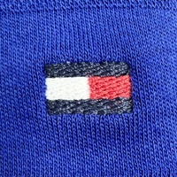 Tommy Hilfiger Jacquard Striped Polo Shirt Regular Fit Men's Size M Classic Casual Designer Top