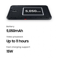 Samsung Galaxy Tab Active3 128GB 4GB RAM 4G LTE 8" Rugged Tablet Black SM-T575