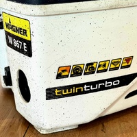 Wagner W867E 570W Twin Turbo Paint Sprayer 240V Corded Electric HVLP Spray System