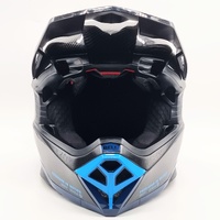 Bell Moto‑10 Spherical Strike Gloss Blue Motocross Helmet Size M