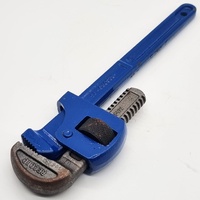 Record 14 Inch Heavy Duty Straight Pipe Wrench Forged Steel Cast Iron