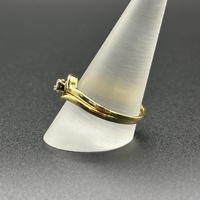Ladies 18ct Yellow Gold Diamond Bridal Ring Set