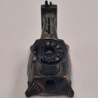 Antique Metal Sewing Machine Pencil Sharpener Vintage Desk Collectible Decor