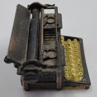 Antique Metal Renington Typewriter Pencil Sharpener Vintage Desk Collectible Decor