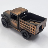 Antique Metal Pickup Truck Pencil Sharpener Vintage Style Desktop Collectible
