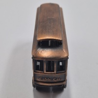 Antique Metal Pencil Sharpener San Francisco Cable Car Vintage Desk Collectible