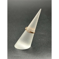 Ladies 10ct Rose Gold Diamond Ring