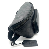 Coach Beck Belt Bag in Signature Canvas CK968 CHR Charcoal Black