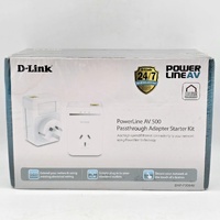 D-Link PowerLine AV500 Passthrough Network Starter Kit DHP-P309AV