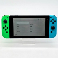 Nintendo Switch HAC-001(-01) Neon Blue Neon Green Joy-Con with Dock